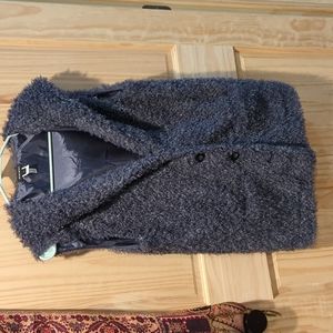 Hooded Fuzzy Vest